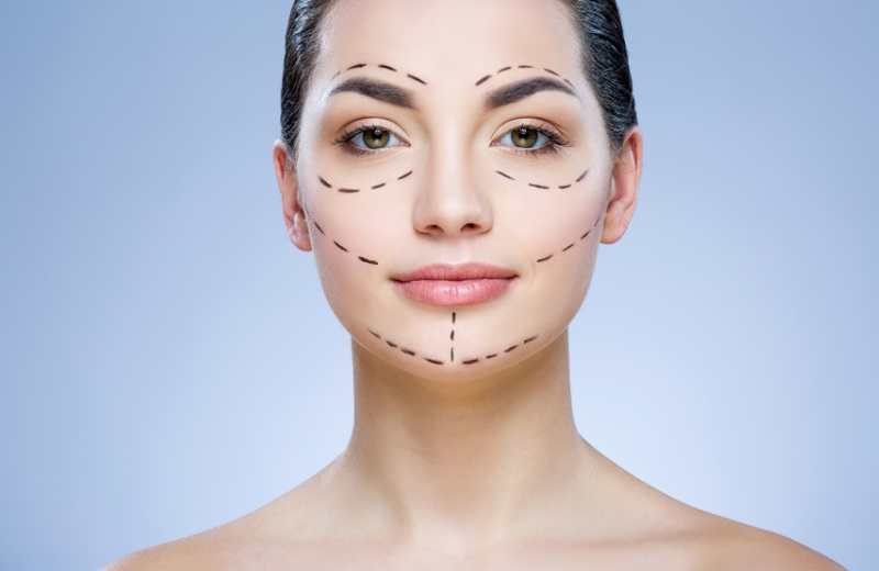 Asymmetrical face